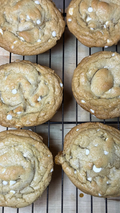 Brown Butter White Chocolate Chip Cookies
