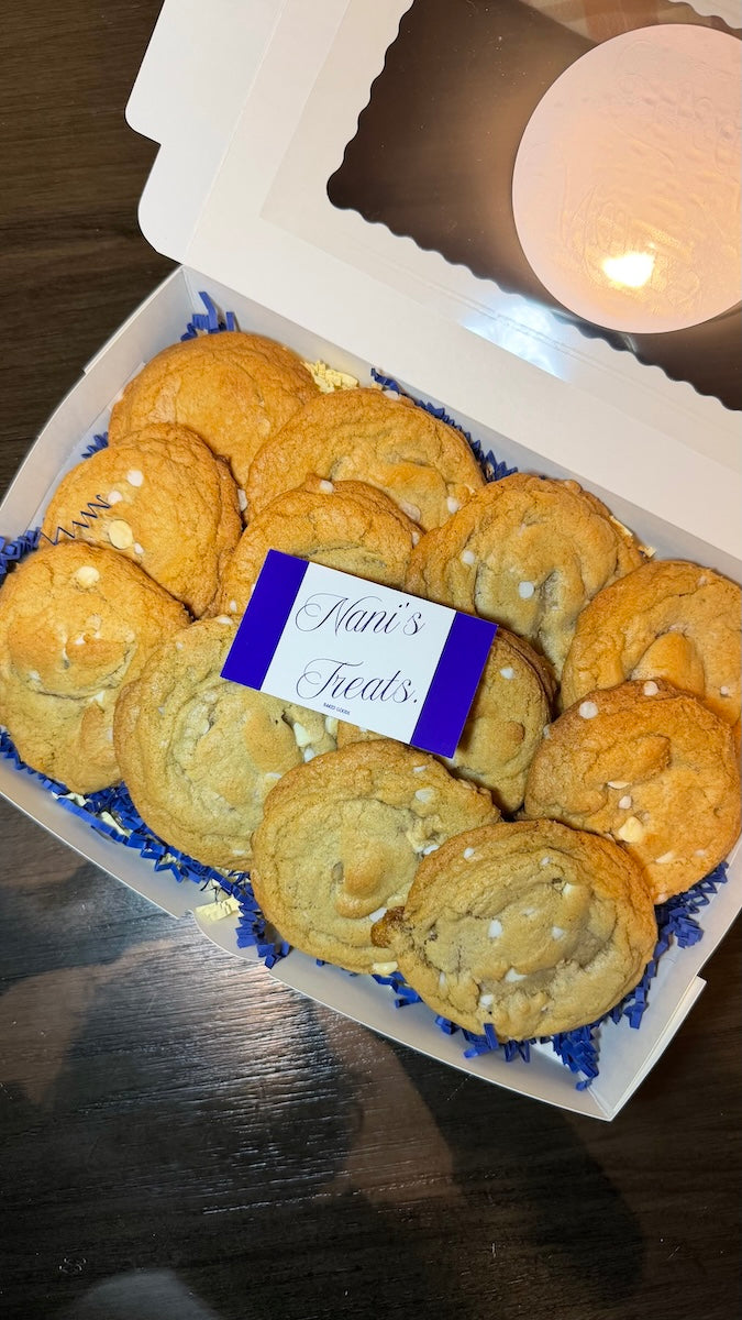 Brown Butter White Chocolate Chip Cookies
